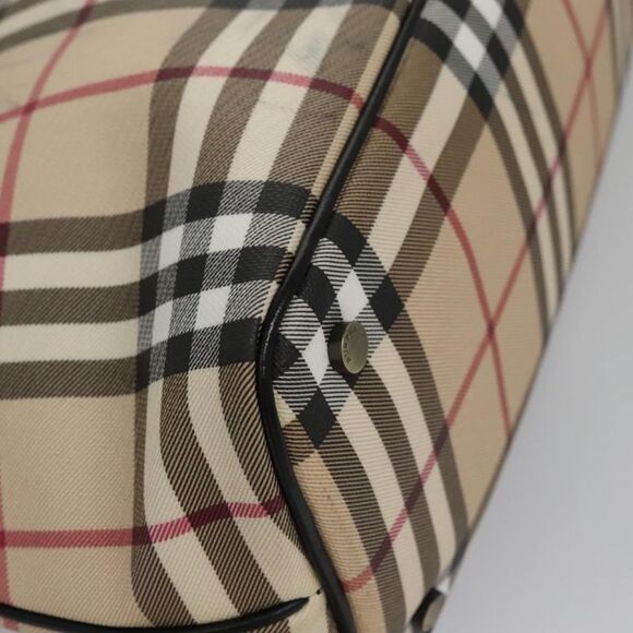 Burberry Nova Check Beige Canvas Tote Bag (Pre-Owned) - Picture 15 of 16